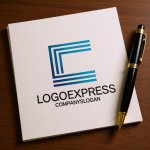 画像6: C字ラインのテクノロジーロゴ (6)