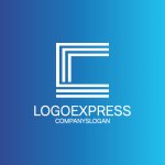 画像4: C字ラインのテクノロジーロゴ (4)