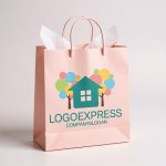 画像6: カラフルな木と家のコミュニティロゴ (6)