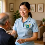 画像7: カラフルな木と家のコミュニティロゴ (7)