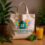 画像8: カラフルな木と家のコミュニティロゴ (8)