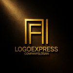 画像12: AFの幾何学グラデーションロゴ (12)