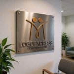 画像14: 人々の繋がりを表すM字ロゴ (14)