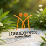 画像12: 人々の繋がりを表すM字ロゴ (12)