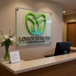 画像8: 葉と蓮のデンタルロゴ (8)