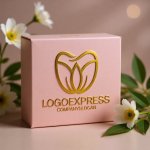 画像10: 葉と蓮のデンタルロゴ (10)