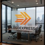 画像11: スピード感あふれるグラデーション矢印ロゴ (11)