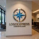 画像10: 羅針盤と導きの星のロゴ (10)