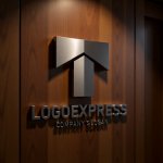 画像5: T字型の建物と上昇を表すロゴ (5)