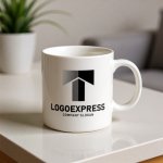 画像16: T字型の建物と上昇を表すロゴ (16)