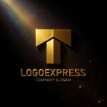 画像12: T字型の建物と上昇を表すロゴ (12)