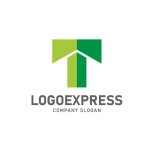 画像3: T字型の建物と上昇を表すロゴ (3)