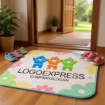 画像6: 笑顔の子供たちのカラフルなロゴ (6)