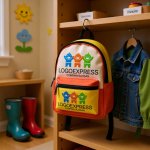 画像7: 笑顔の子供たちのカラフルなロゴ (7)