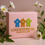 画像10: 笑顔の子供たちのカラフルなロゴ (10)