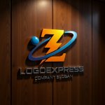 画像5: Z字と稲妻のテクノロジーロゴ (5)