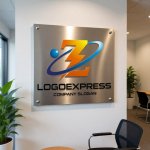 画像7: Z字と稲妻のテクノロジーロゴ (7)