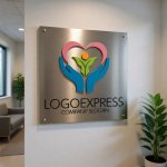 画像14: 手とハートで育む人々の成長ロゴ (14)