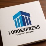 画像14: 建物と柱のロゴ (14)