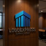 画像9: 建物と柱のロゴ (9)