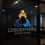 画像15: 人々の繋がりと協力を象徴するトライアングルロゴ (15)