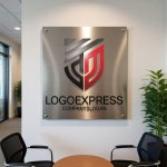 画像7: SJの文字と盾を組み合わせた力強いロゴ (7)