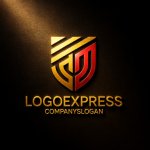 画像12: SJの文字と盾を組み合わせた力強いロゴ (12)