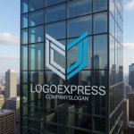 画像16: CとJが組み合わさったモダンな幾何学ロゴ (16)