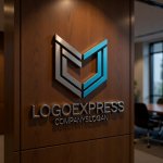 画像9: CとJが組み合わさったモダンな幾何学ロゴ (9)