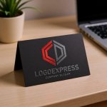 画像6: CとDが融合するモダン六角形ロゴ (6)