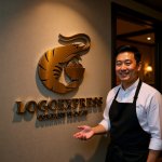 画像11: 麺を抱える海老の美味しいロゴ (11)