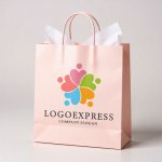 画像6: 五つのカラフルなハートで繋がる人々のロゴ (6)