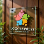 画像11: 五つのカラフルなハートで繋がる人々のロゴ (11)