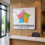 画像13: 五つのカラフルなハートで繋がる人々のロゴ (13)