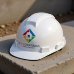 画像7: カラフルな家と四方への発展ロゴ (7)