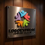 画像5: 人々の繋がりと多様性を表現した円形ロゴ (5)