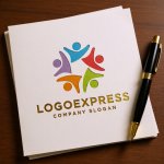 画像6: 人々の繋がりと多様性を表現した円形ロゴ (6)