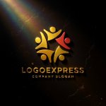 画像12: 人々の繋がりと多様性を表現した円形ロゴ (12)