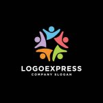 画像4: 人々の繋がりと多様性を表現した円形ロゴ (4)