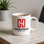 画像16: Hの幾何学的な繋がりロゴ (16)