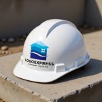 画像7: 波とグラデーションの家ロゴ (7)