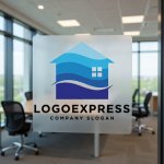 画像8: 波とグラデーションの家ロゴ (8)