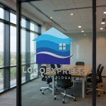 画像10: 波とグラデーションの家ロゴ (10)