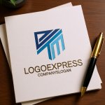 画像6: 「ETM」の幾何学的な統合ロゴ (6)