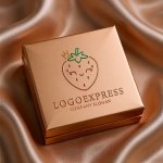 画像14: 王冠を被った笑顔のイチゴロゴ (14)