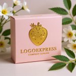 画像10: 王冠を被った笑顔のイチゴロゴ (10)