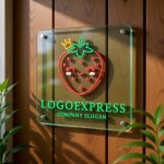 画像11: 王冠を被った笑顔のイチゴロゴ (11)