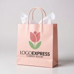 画像6: やさしい色合いのチューリップロゴ (6)