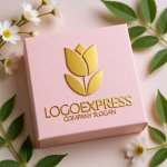 画像10: やさしい色合いのチューリップロゴ (10)