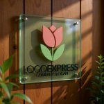 画像11: やさしい色合いのチューリップロゴ (11)